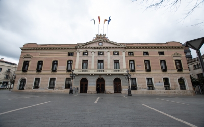 Façana de l'Ajuntament, en una imatge d'arxiu/ Roger Benet